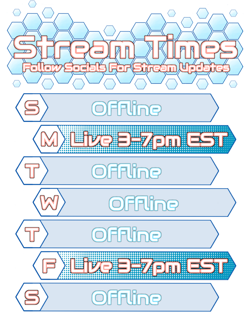 My Stream Schedule