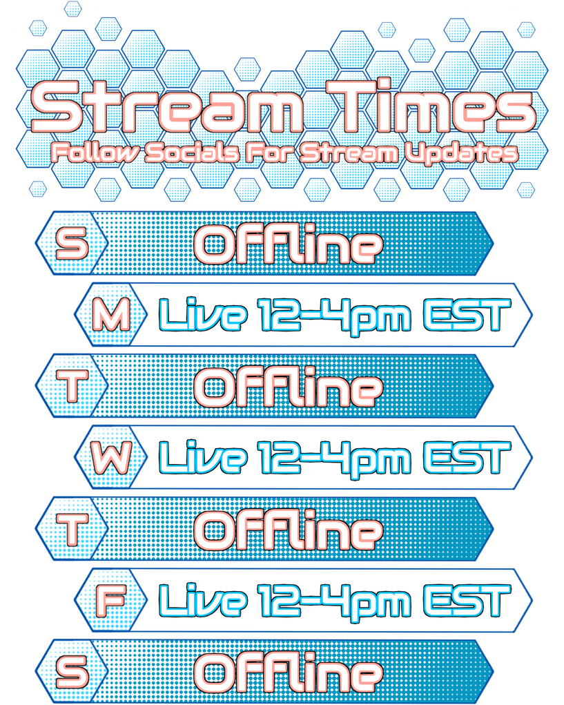 My Stream Schedule