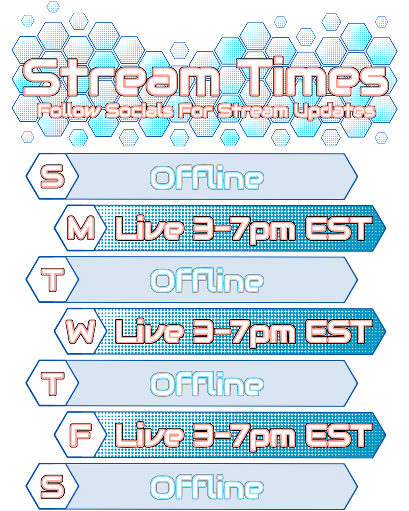My Stream Schedule